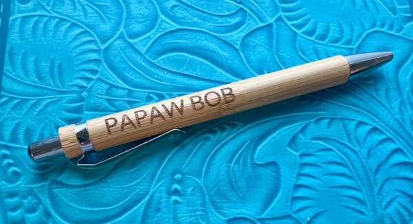 Personalized laser engrave pen with your name