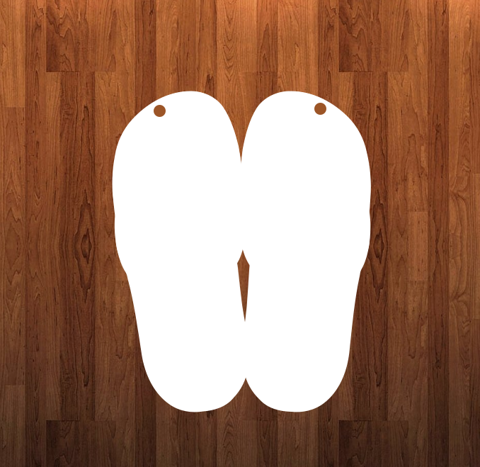 Tripple Flip flop - with holes - Wall Hanger - 5 sizes to choose from – My  Sublimation Superstore
