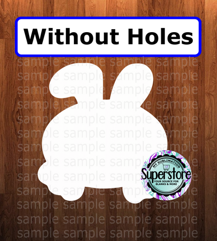 Bunny tail - withOUT holes - Wall Hanger - 6 sizes to choose from - Sublimation Blank