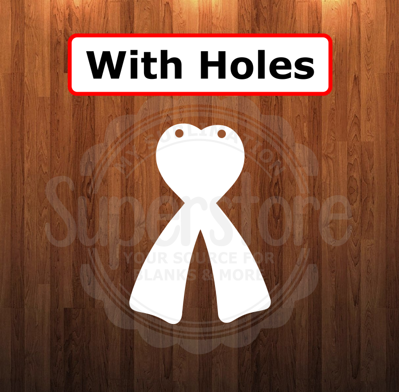 With holes - Hexagon shape - 6 different sizes - Sublimation Blanks