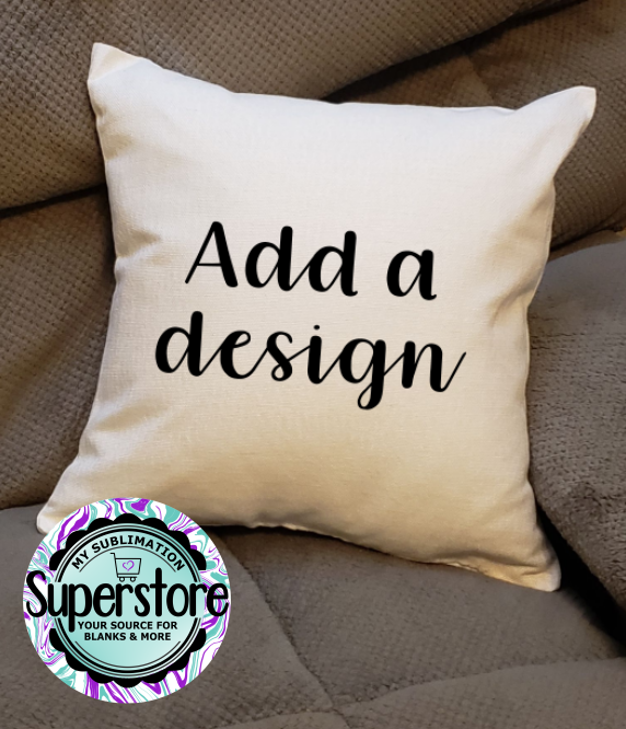 100 Polyester pillow case (sublimation ready) My Sublimation Superstore