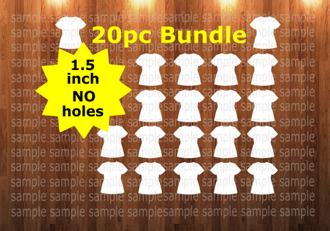 20pc bundle - 1.5 inch Scrub (great for badge reels & hairbow centers)