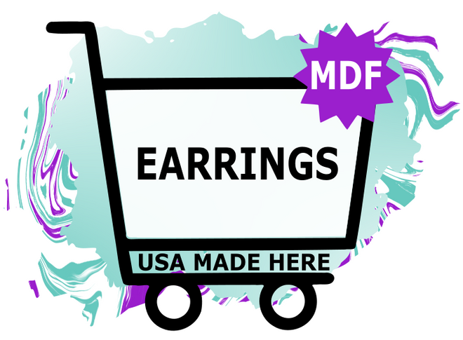 MDF Earrings