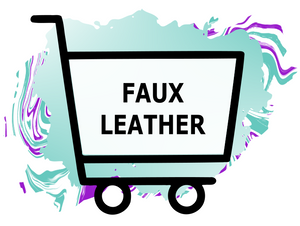 Faux leather blanks