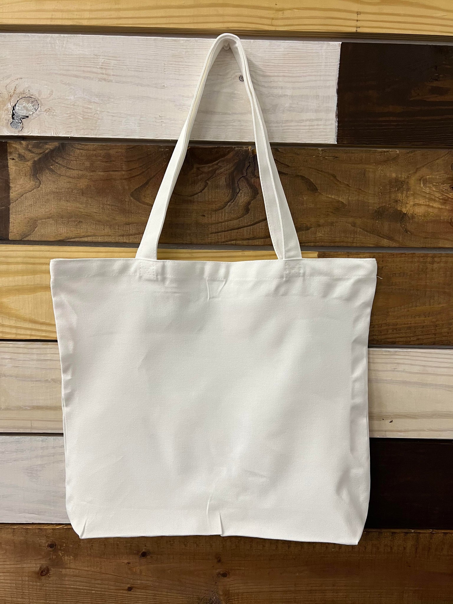 16x20 tote bag - double sided canvas style - sublimation blank