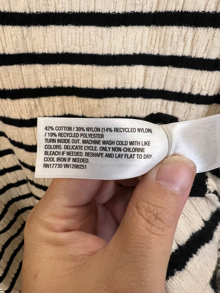 Stripe sweater dress new with tags