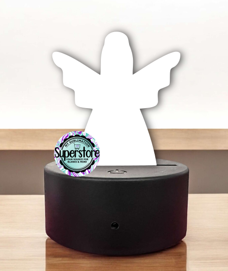 Acrylic Angel Light Base Blank  - Sublimation Acrylic