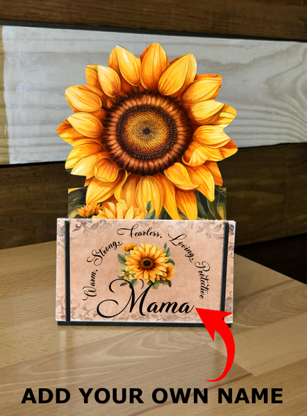 Digital Download - Sunflower Box - made for our blanks