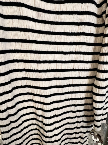 Stripe sweater dress new with tags