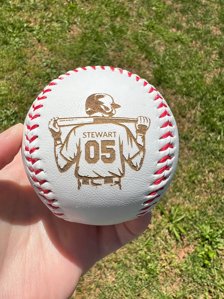 Personalized Engraved Baseball – My Sublimation Superstore