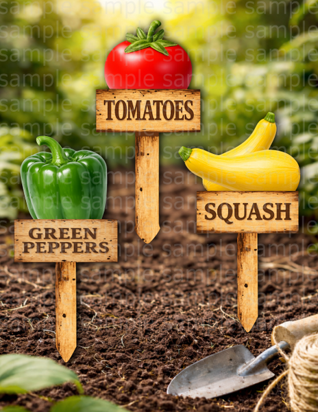 Digital Download - 3pc Garden Stake Design BUNDLE - Made for our blanks