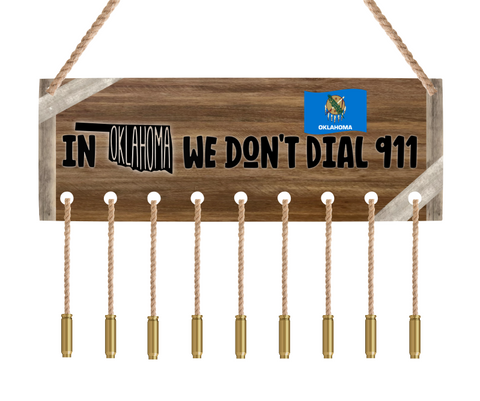Digital Download - In Oklahoma we don't dial 911 - made for our blanks