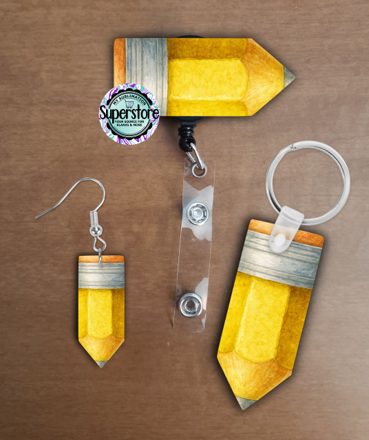 Digital Download - Watercolor Pencil design bundle - made for our blanks