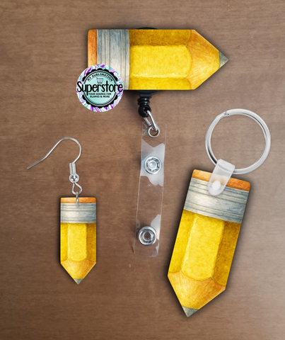 Digital Download - Watercolor Pencil design bundle - made for our blanks