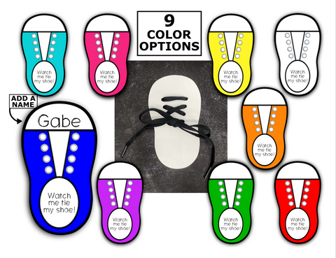 Digital Download - 9pc color shoe bundle - made for our blanks