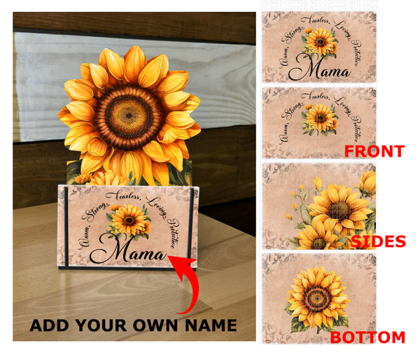 Digital Download - Sunflower Box - made for our blanks