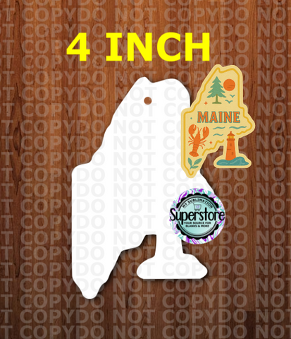 (4 inch) - Special Maine MDF Single Sided - Ornament