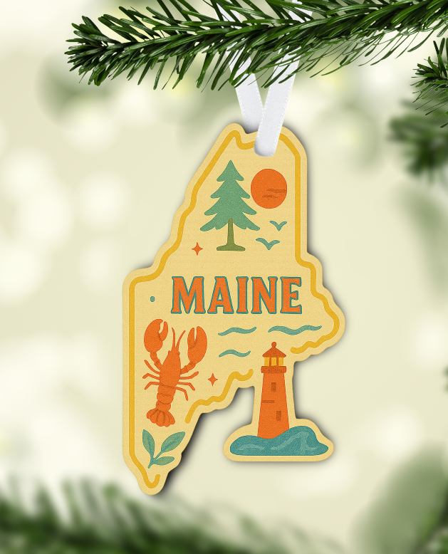 Digital Download - Special Maine State Design - made for our blanks