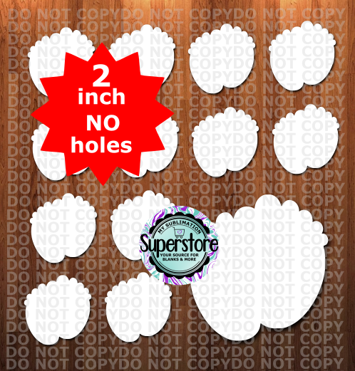 10 or 20pc bundle - 1.5 or 2 inch size  Baby Feet - (great for badge reels & hairbow centers)