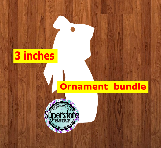 Ballet Shoes - With or Without Hole - bundle price - MDF sublimation blanks