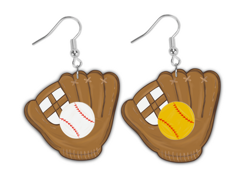 Digital Download - Baseball and Softball glove bundle - made for our blanks