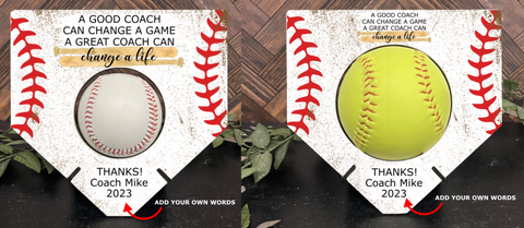 Digital Download - Baseball - Softball - A good coach design bundle for our sublimation blanks