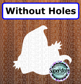 Boo Ghost - withOUT holes - Wall Hanger - 5 sizes to choose from - Sublimation Blank