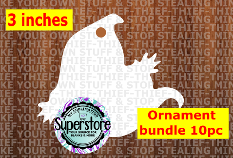 Boo Ghost - with hole - Ornament Bundle Price