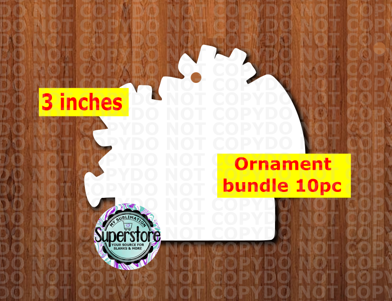 Cheer - With Hole Bundle - ornament bundle price - MDF sublimation blanks