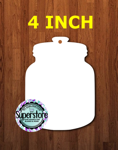 (4 inch) - Jar - Ornament - MDF Single Sided - Ornament
