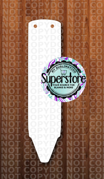Crayon - With or Without Hole - Sublimation Blank MDF