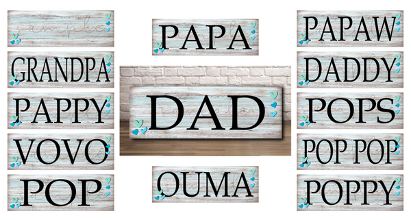 (Instant Print) Digital Download - Dad tile bundle (Father's Day)  - made for our blanks