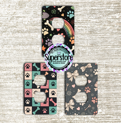 Digital Download - Dog  Outlet Cover Design - made for our blanks