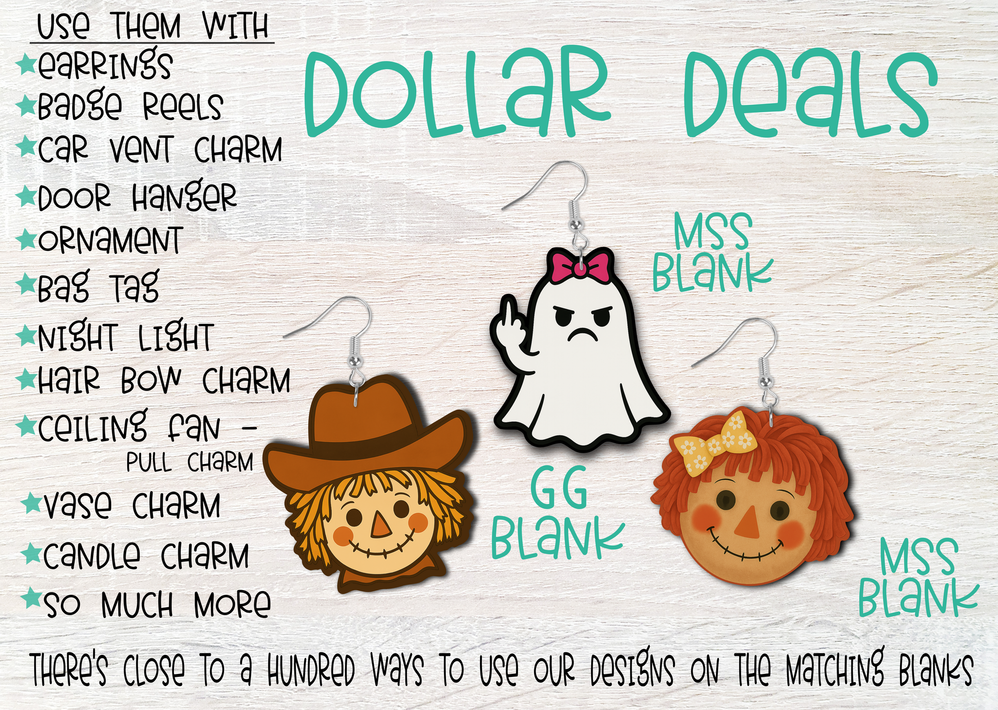 Digital Download - Dollar deals for August - for our sublimation blanks