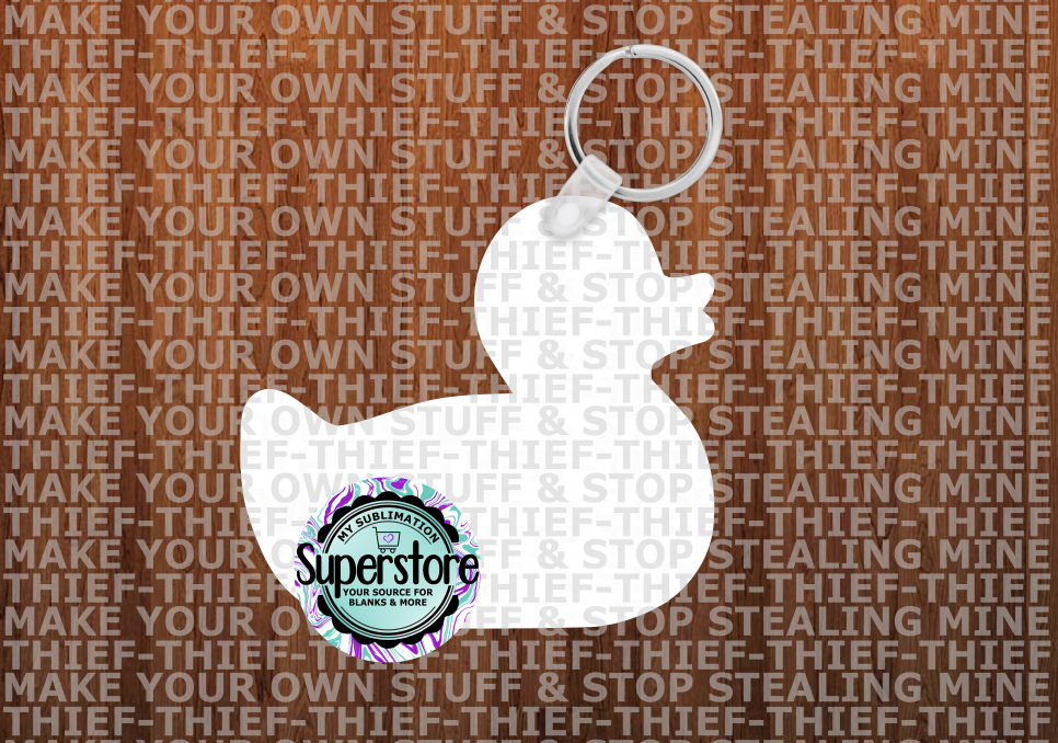 2.5 inch size - Duck keychain