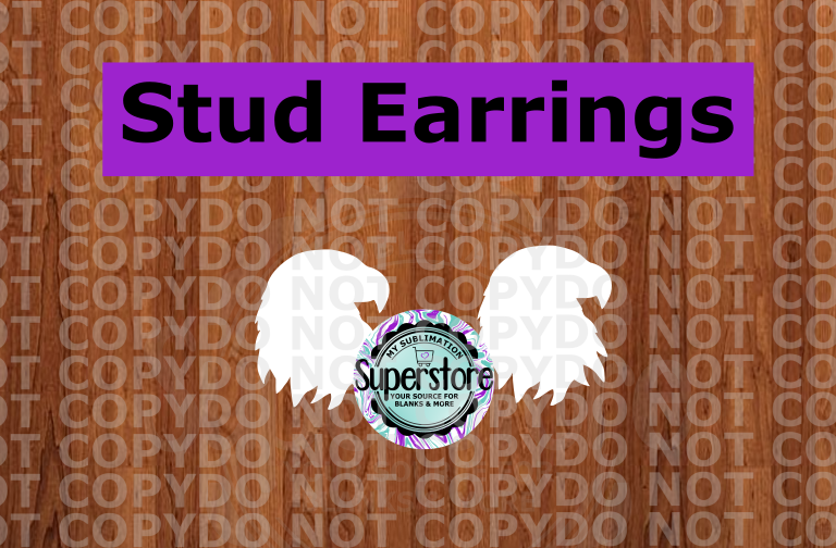 STUD  Eagle earrings  - BULK PURCHASE 10pair