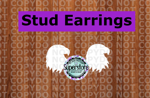 STUD  Eagle earrings  - BULK PURCHASE 10pair