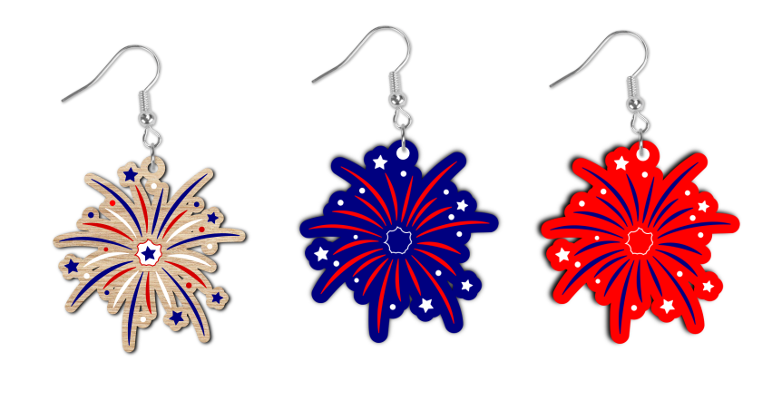 Digital Download - Firework  design bundle - for our sublimation blanks