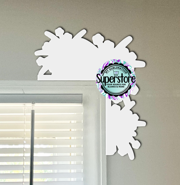Firework - Corner Door Sitter - Sublimation Blank