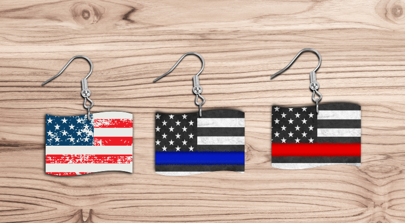 Digital Download - Flag design bundle - for our sublimation blanks