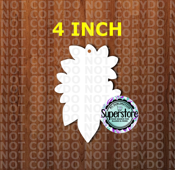 (4 inch) - Flower Bundle - With or Without Hole - MDF Single Sided