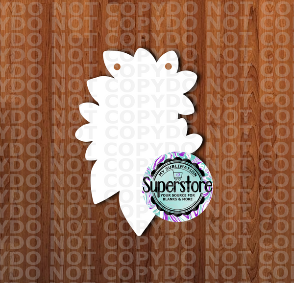Flower Bundle - With or Without Hole - Sublimation Blank MDF
