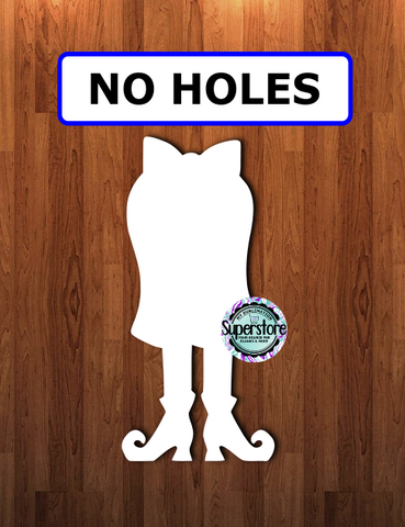 Ghost With Legs - NO holes - Sublimation Blank MDF