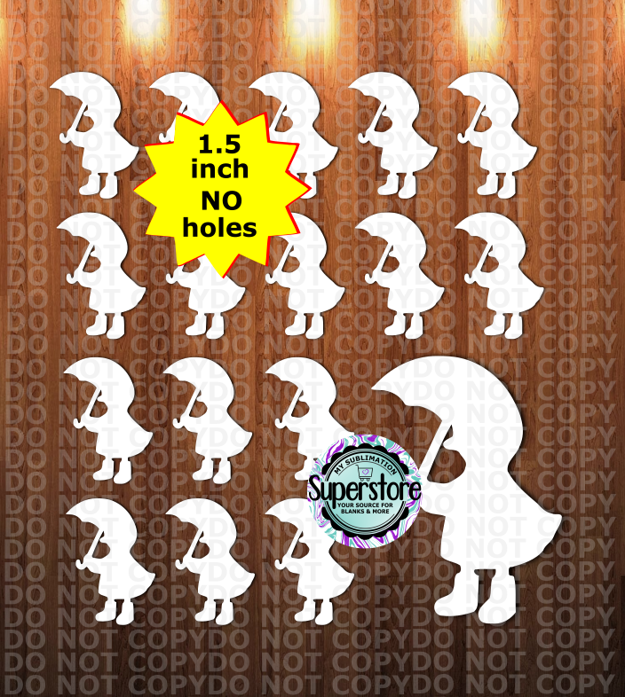 Unbrella Goose - 10 or 20pc bundle - 1.5 or 2 inch size (great for badge reels & hairbow centers)