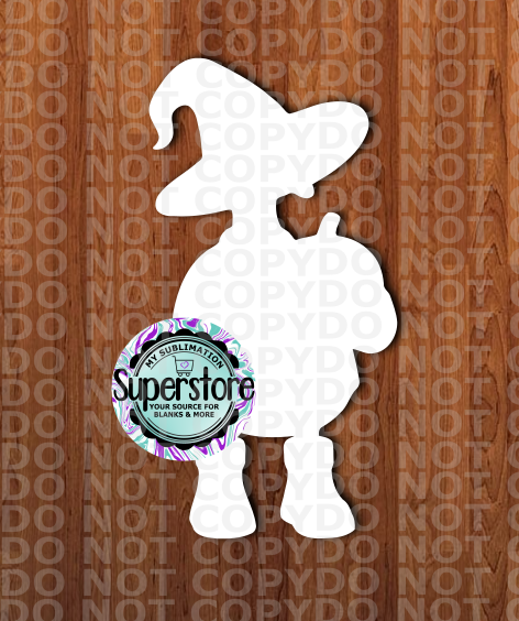 Goose With Pumpkin - With or Without Hole - Sublimation Blank MDF