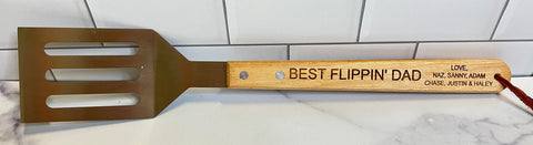 Grill spatula - Laser engraved