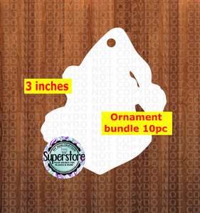 G Head - With Hole Bundle - ornament bundle price - MDF sublimation blanks