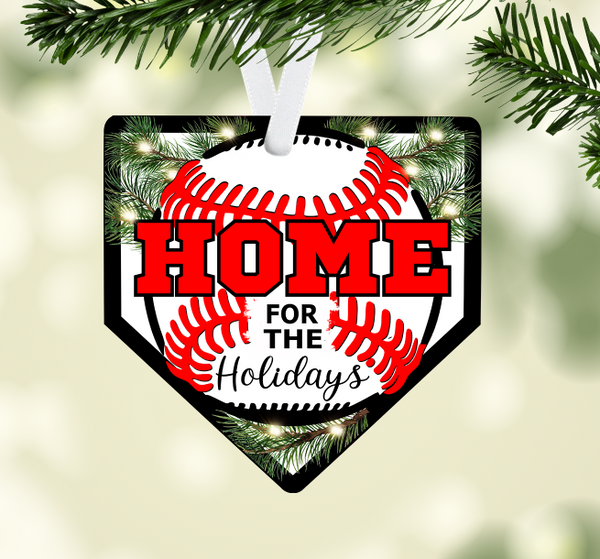 Digital Download - 2pc Home for the Holidays baseball homeplate  - made for our blanks