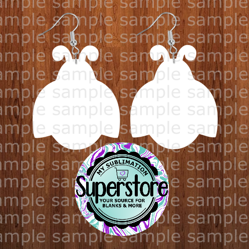 Ladybug earrings 3 size options  - BULK PURCHASE 10 pair - mdf sub