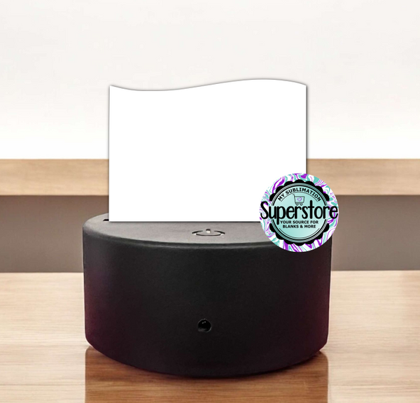 Acrylic Flag Light Base Blank  - Sublimation Acrylic